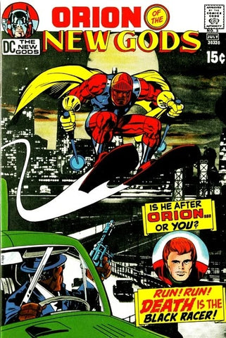 Orion Of The New Gods #3 - DC Comics - 1971 - 1st App. Black Racer