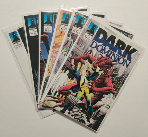 Dark Dominion #1 - #6 (LOT of 6x Comics) - Defiant Comics - 1994
