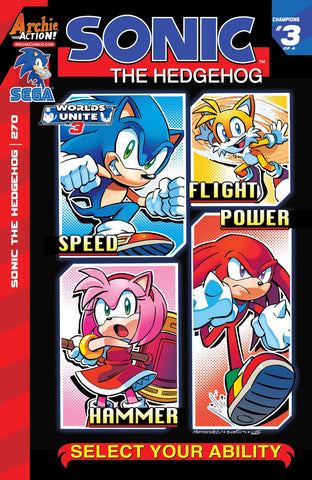 Sonic The Hedgehog #270 - Archie Comics - 2015