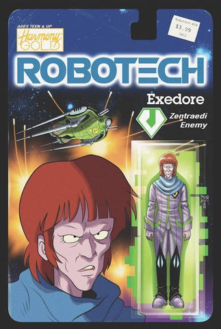 Robotech #10 - Wildstorm - 2018 - Action Figure Variant