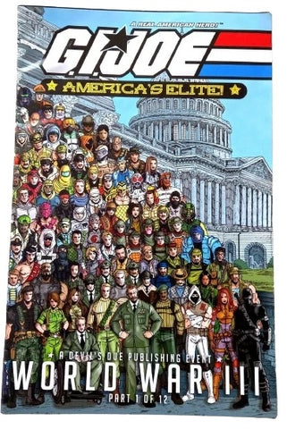 G.I. Joe America's Elite #1 - DDP - 2007 - WW3 - Duty Roster Poster