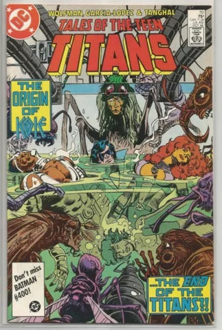 Tales of the Teen Titans #70 - DC Comics - 1986