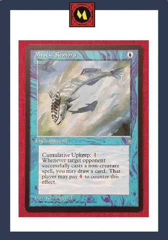 "Mystic Remora" - Magic The Gathering Card - Ice Age
