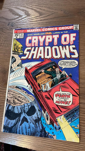 Crypt of Shadows #21 - Marvel Comics - 1975
