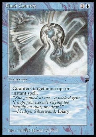 "Flash Counter" - Magic The Gathering Card - Legends