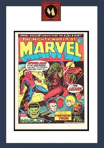 Mighty World Of Marvel #12 - Marvel Comics - 1972