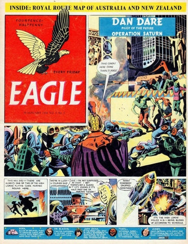Eagle Comic Vol.5 No.5 - British - 1954