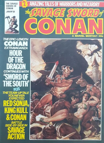 Savage Sword of Conan Monthly #39 - Marvel Comics - 1981
