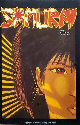 Samurai #5 - Aircel Publishing - 1986