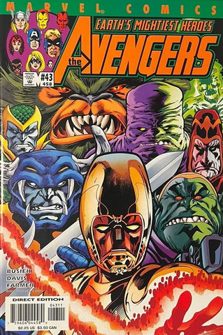 The Avengers #43 - #47 (5x Comics RUN) - Marvel Comics - 2001/2