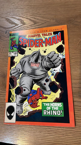 Marvel Tales starring Spider-Man #180 - Marvel Comics - 1985