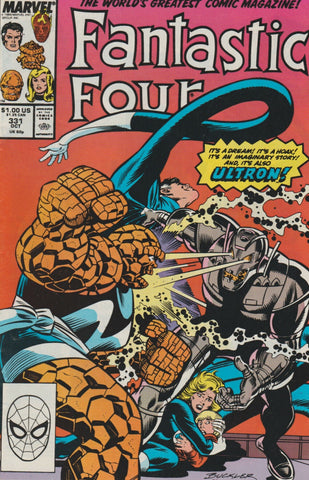 Fantastic Four #331 - Marvel Comics - 1988