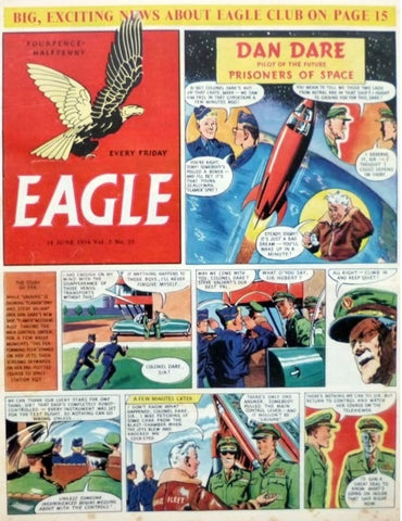 Eagle Comic Vol.5 No.25 - British - 1954