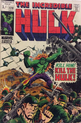 Incredible Hulk #120 - Marvel Comics - 1969