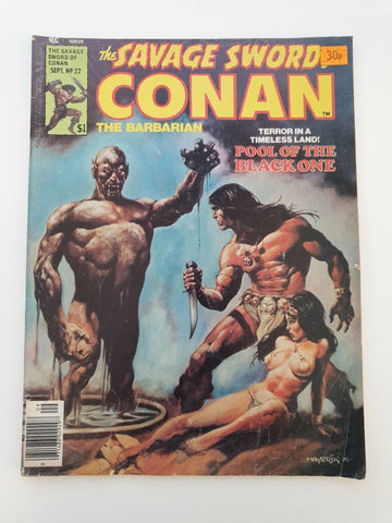 Savage Sword of Conan #22 - Curtis Magazines - 1977