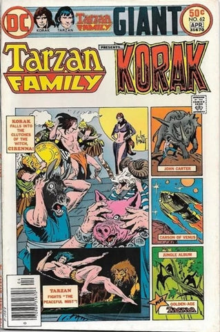 Tarzan Family #62 - DC Comics - 1976