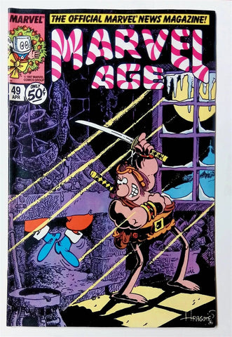 Marvel Age #49 - Marvel Comics - 1987