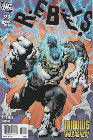 R.E.B.E.L.S. #27 - DC Comics - 2011