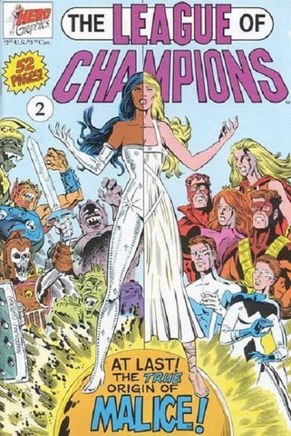 League Of Champions #2 - Hero Graphics - 1991