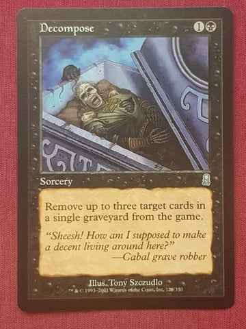 "Decompose" - Magic The Gathering Card - Odyssey