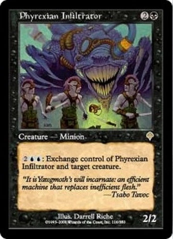 "Phyrexian Infiltrator" - Magic The Gathering - Invasion