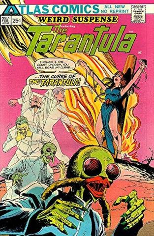 Weird Suspense Ft. The Tarantula #1 - Atlas Comics - 1975