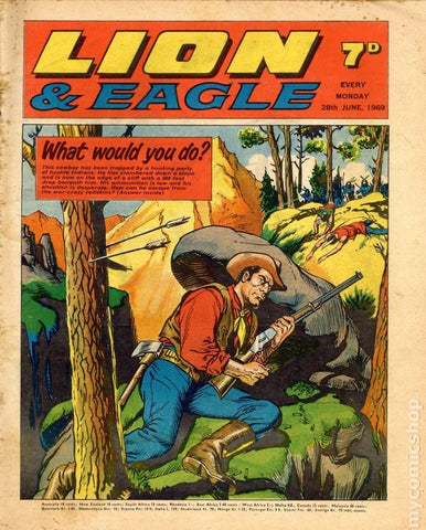 Lion & Eagle - British Comic - 28/6/69