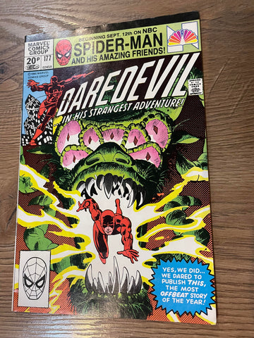 Daredevil #177 - Marvel Comics - 1981 - Back Issue
