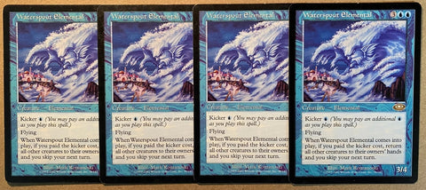 "Waterspout Elemental" x4 - Magic The Gathering - Planeshift - 4-Card Playset