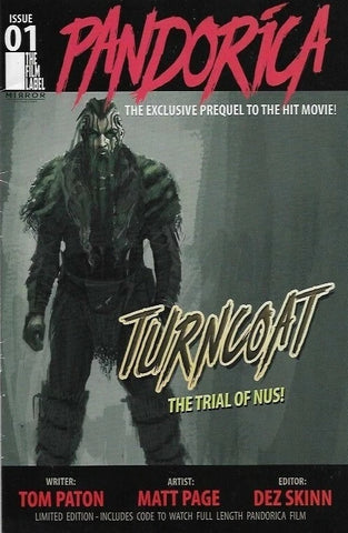 Pandorica #1 - The Film Label - 2016 - Exclusive Prequel to the Hit Movie!
