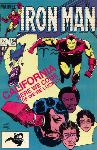Invincible Iron Man #184 - Marvel Comics - 1984
