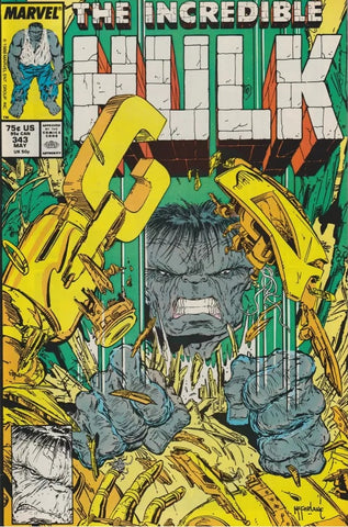 Incredible Hulk #343 - Marvel Comics - 1987