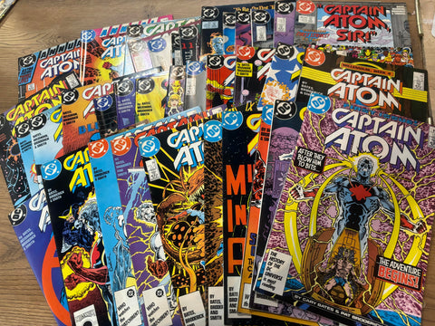Captain Atom #1 - 34 plus annuals - DC Comics - 1987 - job lot
