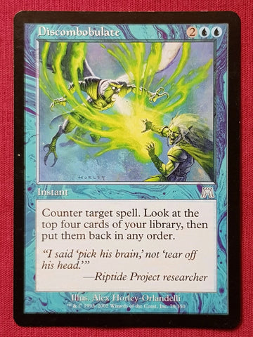"Discombobulate" - Magic The Gathering Card - Onslaught