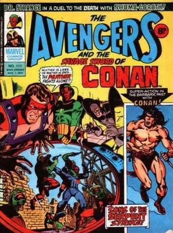 The Avengers #111 - #120 (10x Comics RUN) - British - Marvel Comics - 1975