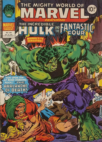 Mighty World of Marvel #325 - Marvel Comics - 1978
