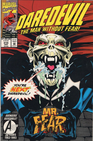 Daredevil #315 - Marvel Comics - 1993