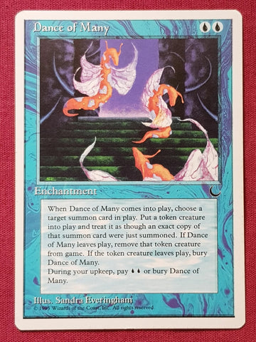"Dance Of Many" - Magic The Gathering Card - Chronicles