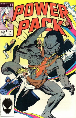 Power Pack #7 - Marvel Comics - 1985