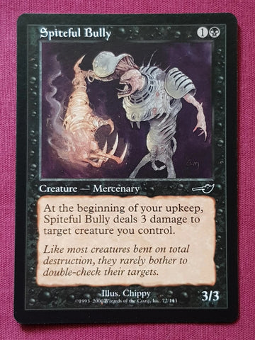 "Spiteful Bully" x4 - Magic The Gathering Card - Nemesis - 4-Card Playset