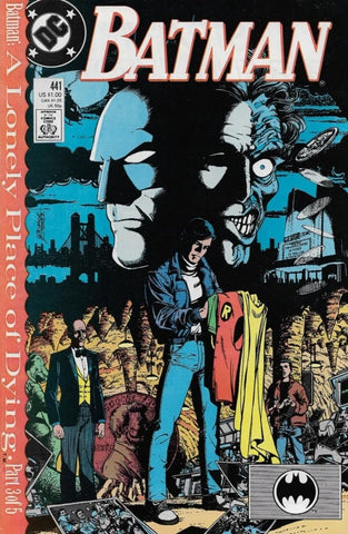 Batman #441 - DC Comics - 1989 - "A Lonely Place Of Dying"