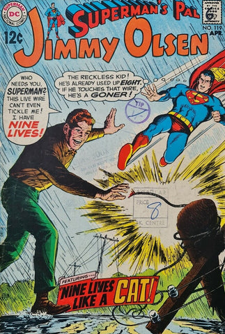 Superman's Pal Jimmy Olsen #119 - DC Comics - 1969