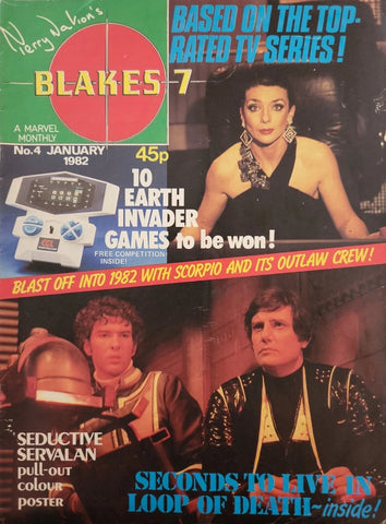 Blakes 7 Monthly #4 - Marvel Comics - 1982