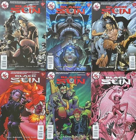 Black Sun #1  2 3 4 5 6 (Set) - Wildstorm - 2002