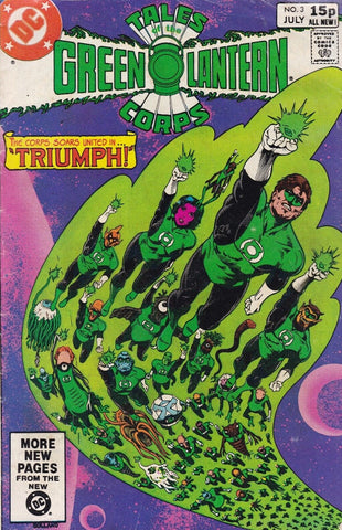 Tales of the Green Lantern Corps #3 - DC Comics - 1981