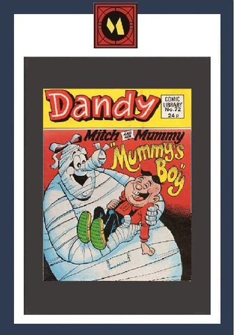 Dandy Comic Library Nos #72 - #83 (12 x Comics RUN) - Digest-Sized