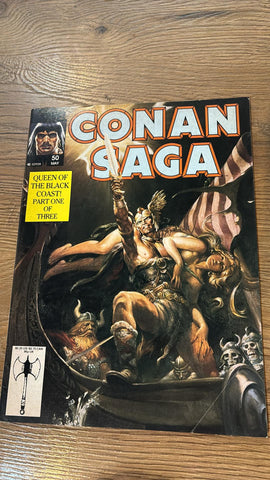 Conan Saga #50 - Marvel Magazines - 1991