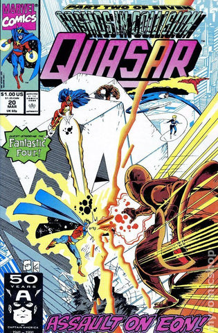 Quasar #20 - Marvel Comics - 1991