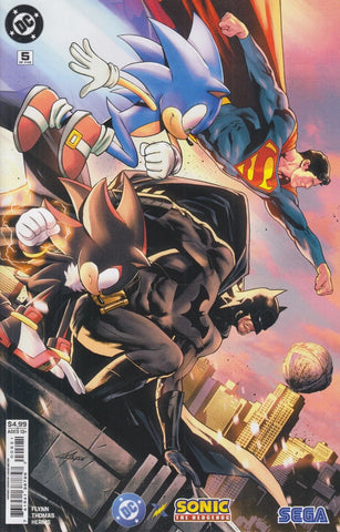 DC X Sonic the Hedgehog #5 - DC Comics - 2025
