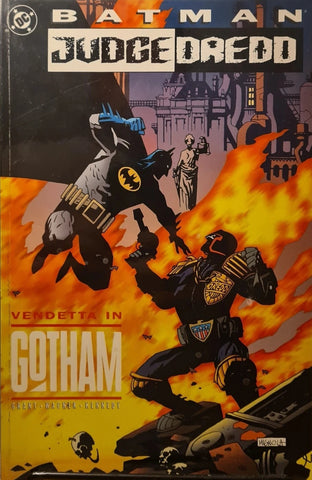 Batman/Judge Dredd: Vendetta In Gotham GN - DC Comics - 1993